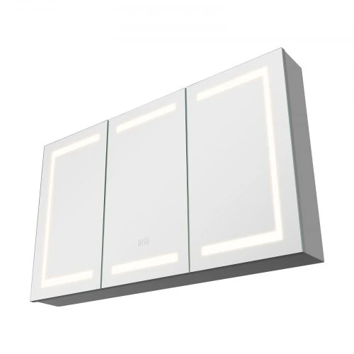 Koduva Elektrinė vonios spintelė su veidrodžiu VEVOR CTT-301, LED, 100 x 60 cm