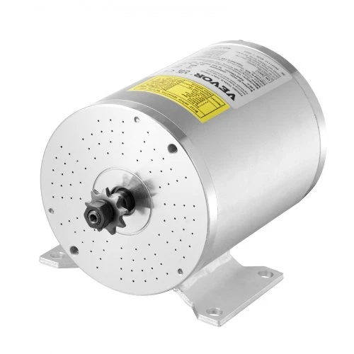 VEVOR Elektrinio bešepetėlio DC variklio komplektas JZ48V2000W, 48 V, 2000 W, 4300 RPM