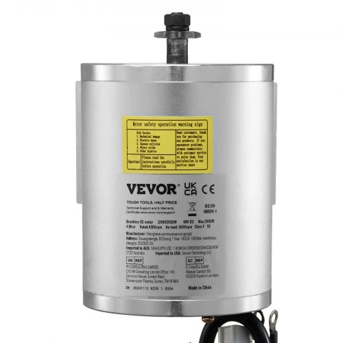 VEVOR Elektrinio dviračio variklio komplektas JZ48V2000W, 48 V, 2000 W, 4300 RPM