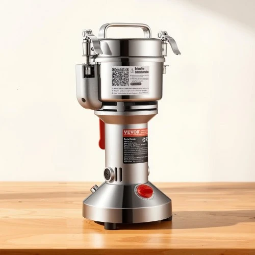 Koduva Elektrinis grūdų malūnėlis VEVOR HC-300, 1500 W, 300g, nerūdijantis plienas, 18 x 16 x 35,5 cm