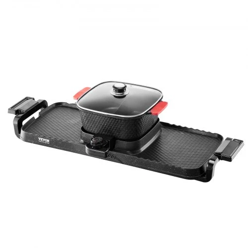 VEVOR Elektrinis puodas su griliumi YS-602, 2300 W, 3,25 l, 77 x 28 x 20 cm