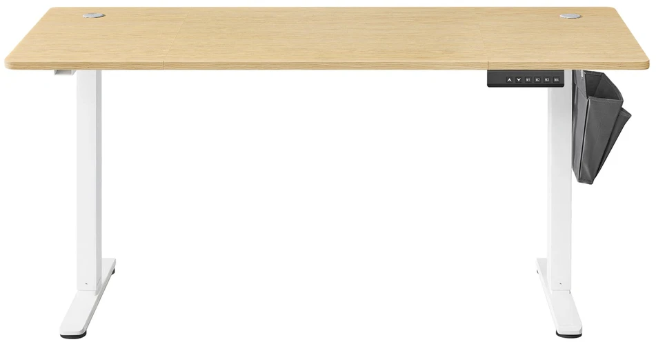 Koduva Elektrinis reguliuojamo aukščio rašomasis stalas, 160 x 70 cm, 4 atminties mygtukai
