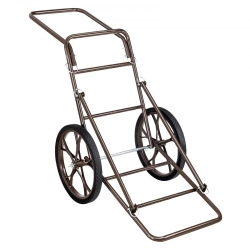 VEVOR Elnių vežimėlis YL1701, sulankstomas, iki 227 kg, geležis, 126 x 63 x 104 cm