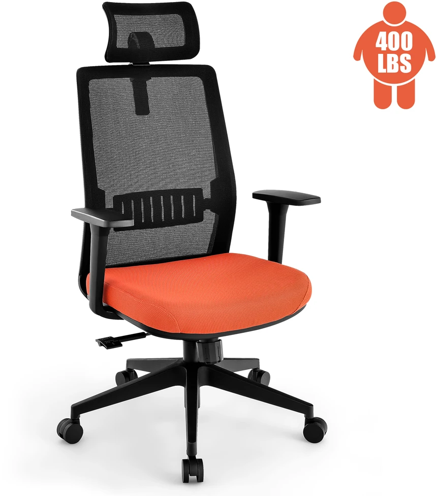Promotion Ergonomiška biuro kėdė su juosmens atrama juoda