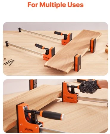 Koduva F formos spaustuvai VEVOR, 2 vnt., 76,2 cm, oranžiniai
