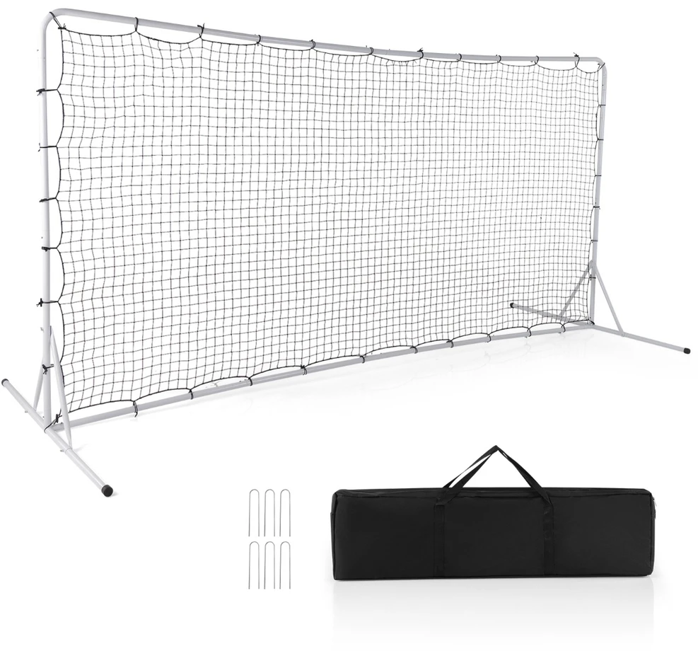 Koduva Futbolo atmušimo tinklas 375x185cm baltas