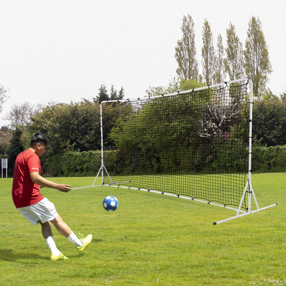 Koduva Futbolo atmušimo tinklas 375x185cm baltas