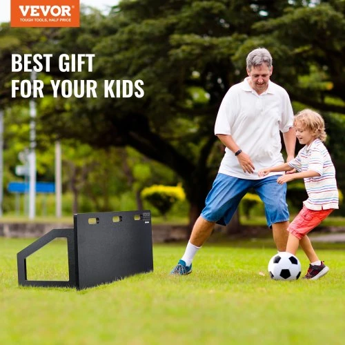 VEVOR Futbolo atšokimo lenta, HDPE, sulankstoma, 115 x 45 cm
