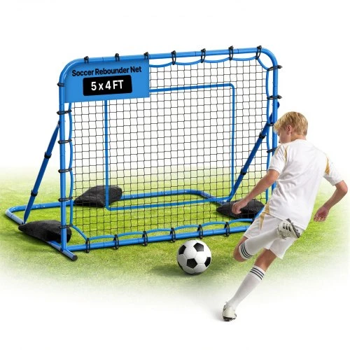 Koduva Futbolo kamuolio atmušimo tinklas VEVOR, Q195 geležinis rėmas, 147 x 117 cm
