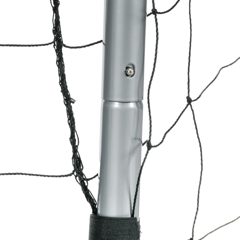 Aosom Futbolo vartai, pilki, 300 x 120 x 200 cm