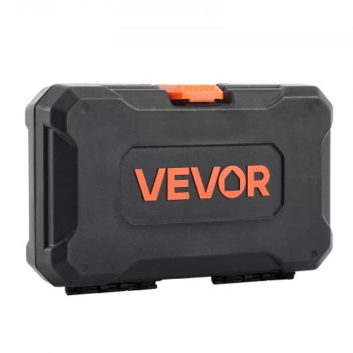 VEVOR Galvučių ir terkšlės rinkinys XL3269, 27 dalių, 6,35 mm, CR-V plienas