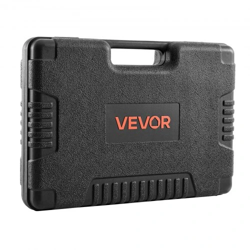 VEVOR Galvučių ir terkšlių rinkinys XL3266, 69 dalių, 9,5 ir 6,4 mm, CR-V legiruotas plienas