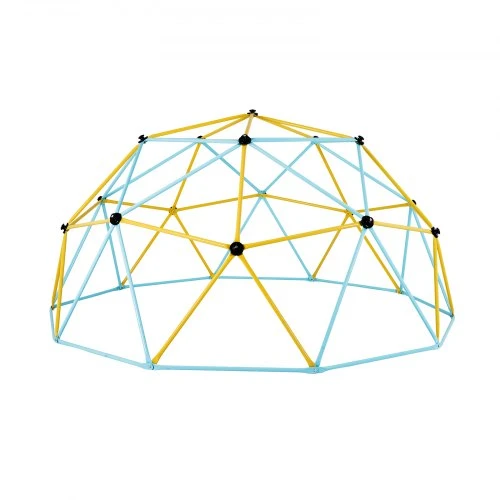 Koduva Geometrinis laipiojimo kupolas vaikams VEVOR JX-DC-10, 305 x 305 x 153 cm, įvairiaspalvis