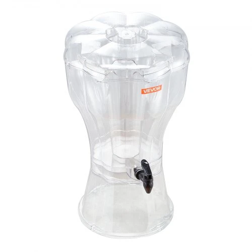 Koduva Gėrimų dozatorius VEVOR, 13 l, skaidrus, PC plastikas