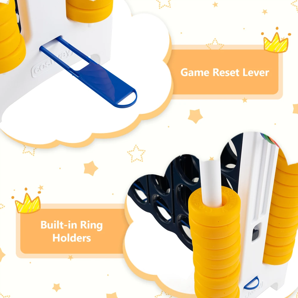 Promotion Giant Connect 4 Jumbo žaidimas baltas