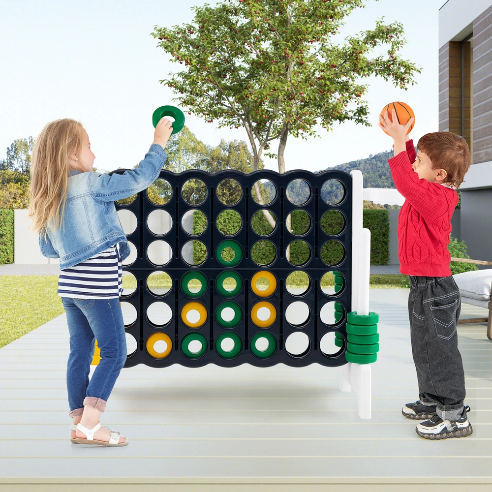 Promotion Giant Connect 4 Jumbo žaidimas baltas