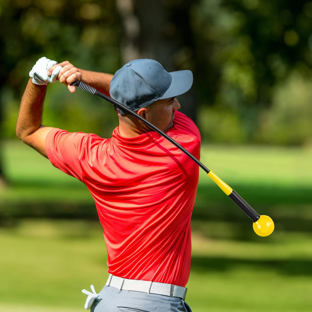 Promotion Golf svyravimo treneris 102cm su svoriu galvute geltonas