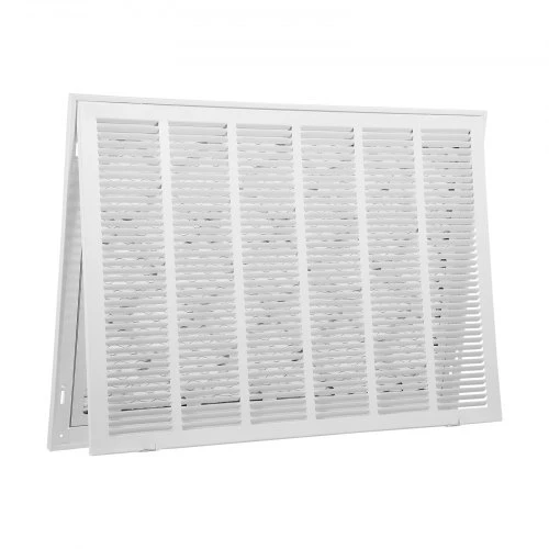 VEVOR Grįžtamojo oro filtro grotelės, plieninės, su filtru, 83 x 57 x 4 cm