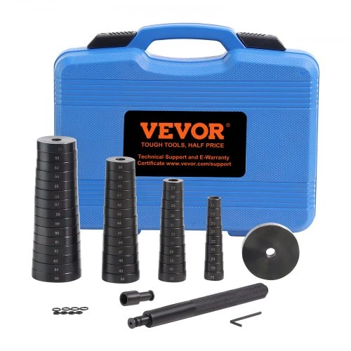 VEVOR Guolių ir sandariklių montavimo rinkinys XC2523, 52 dalių, plienas, 18-65 mm ir 74 mm