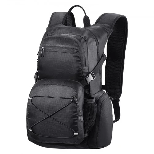 Koduva Hidratacinė kuprinė VEVOR su 2 l TPU vandens pūsle, 25 l, juoda, 48 x 28 x 19 cm