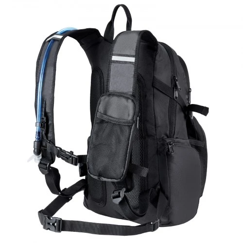 Koduva Hidratacinė kuprinė VEVOR su 2 l TPU vandens pūsle, 25 l, juoda, 48 x 28 x 19 cm