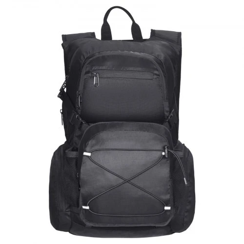 Koduva Hidratacinė kuprinė VEVOR su 2 l TPU vandens pūsle, 25 l, juoda, 48 x 28 x 19 cm