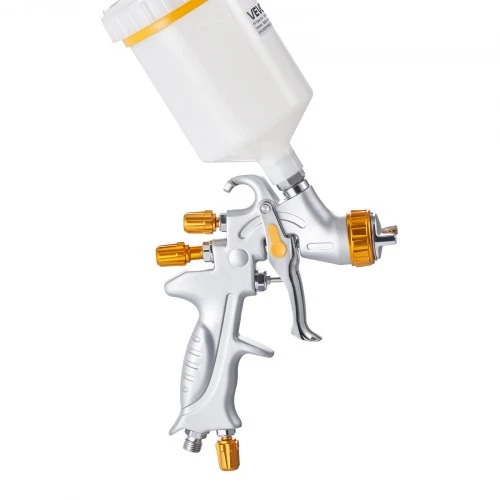 Koduva HVLP dažymo pistoletas VEVOR RF6000AG, 600 ml, su 3 purkštukais 1,3/1,4/1,7 mm