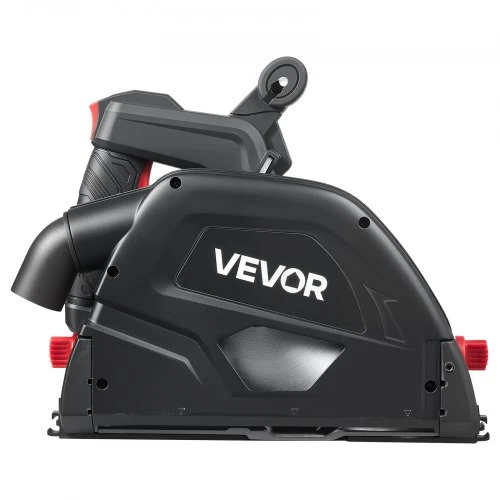 VEVOR Įleidžiamasis diskinis pjūklas, 165,1 mm, juodas, 55 mm pjovimo gylis