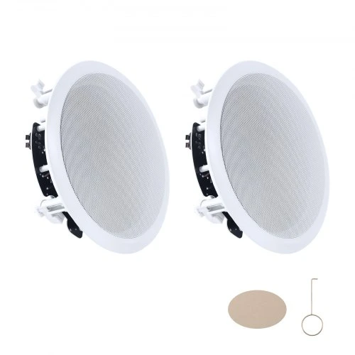 VEVOR Įleidžiami lubiniai garsiakalbiai 878, 20 cm, 150 W, 2 vnt.