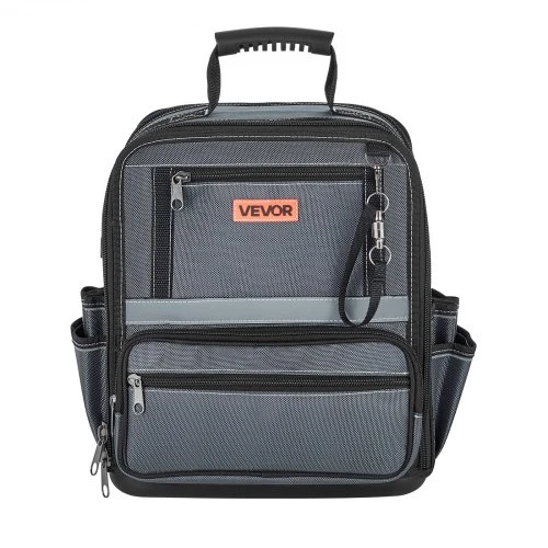 VEVOR Įrankių krepšys GH202503, 335 mm, 34 kišenės, 33 x 21 x 39 cm