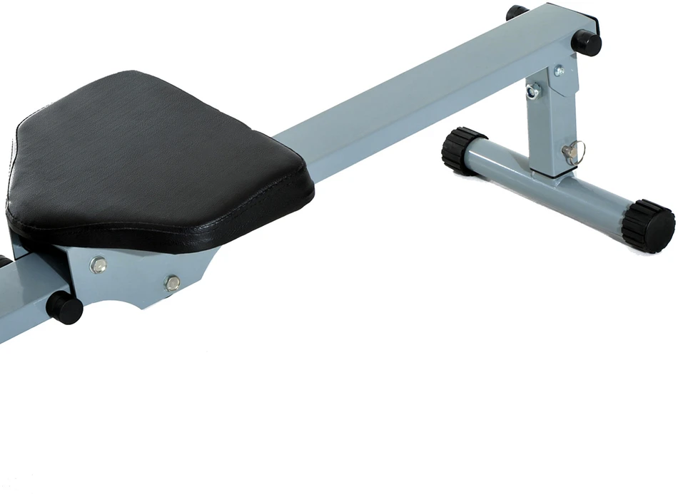 Aosom Irklavimo treniruoklis namams, hidraulinis, pilka / juoda, 12 pasipriešinimo lygių, iki 100 kg