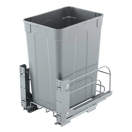 VEVOR Ištraukiama šiukšliadėžė spintelėms BB-LM35L01, 33 l, PP ir geležis, 41 x 28 x 49 cm