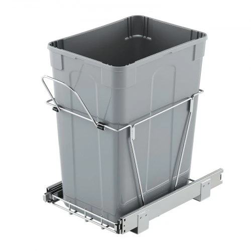 Koduva Ištraukiama šiukšliadėžė VEVOR virtuvės spintelei, 33 l, PP ir geležis, 41 x 29 x 48 cm