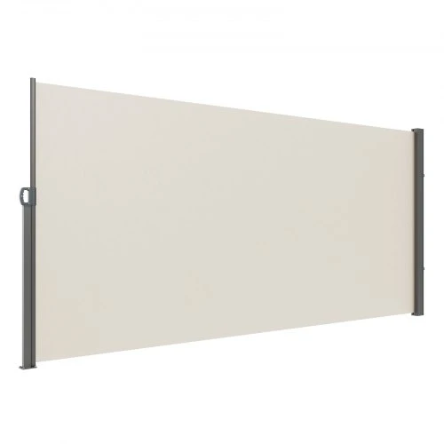 Koduva Ištraukiama šoninė markizė VEVOR H038, 180 x 350 cm, smėlio spalvos
