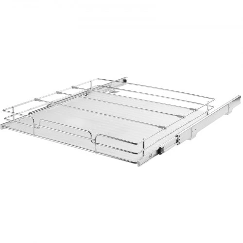 Koduva Ištraukiamas spintelės organizatorius VEVOR LX-C9265B, chromuotas plienas, sidabrinis, 51 x 53 cm