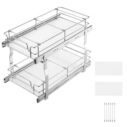 Koduva Ištraukiamas spintelės organizatorius VEVOR LX-C9359, plienas, 30 x 53 x 38 cm