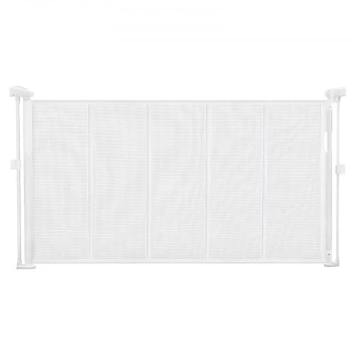 VEVOR Ištraukiami apsauginiai varteliai SH20.006BB-140CD, balti, 87 x 140 cm