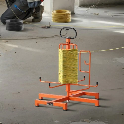 VEVOR Kabelio ritės stovas WRC302-SYT, metalinis, 50 x 47 x 49 cm
