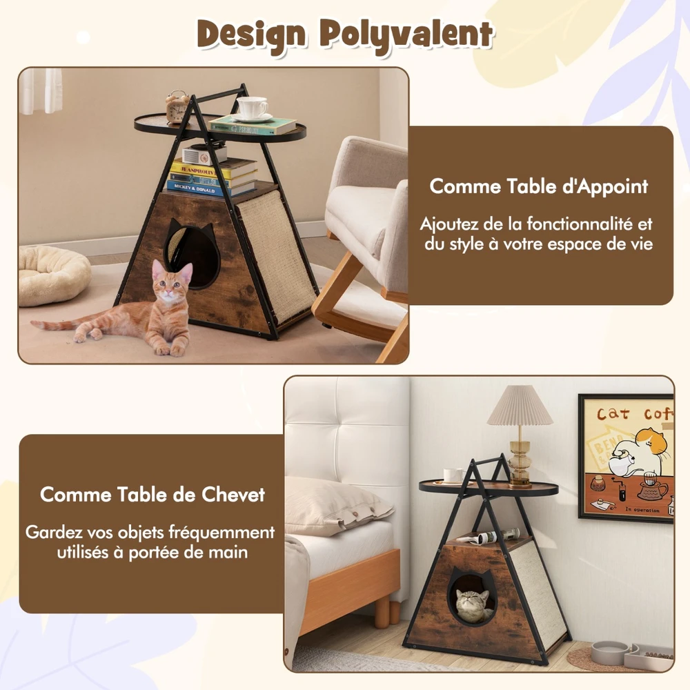 Promotion Katės baldai su slaptu spinta ir staliuku