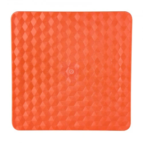 VEVOR Keltuvo pagrindas su rankenos laikikliu, PP, raudonas, 295 x 295 x 65 mm, iki 3175 kg