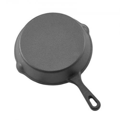VEVOR Ketaus keptuvių rinkinys, 3 vnt., juodas, 160/220/265 mm
