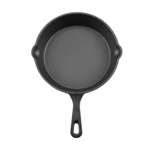 VEVOR Ketaus keptuvių rinkinys, 4 vnt., su silikoninėmis rankenomis, juodas, 155/205/260/305 mm