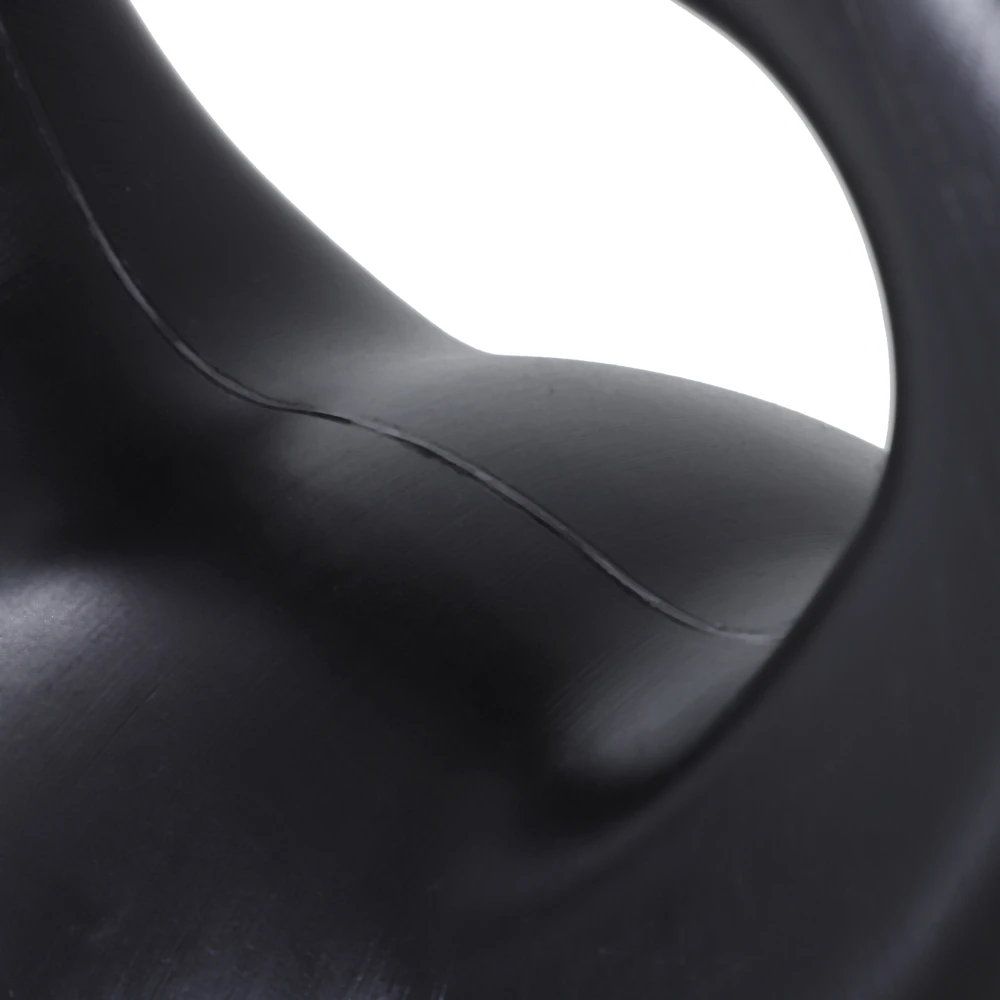 Virdulys Aosom Kettlebell 12 kg, juoda, plastikas, smėlio užpildas
