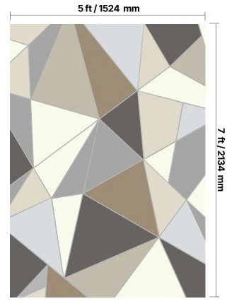VEVOR Kilimas, 152 x 213 cm, anglies pilkas