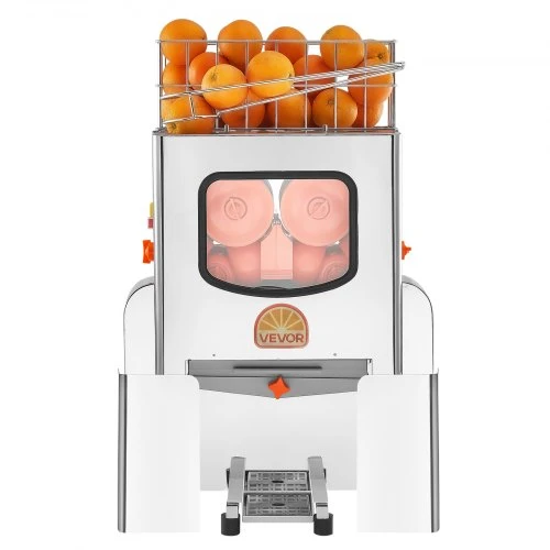 VEVOR Komercinė citrusinių vaisių sulčiaspaudė NS2000E-3, 120 W, nerūdijantis plienas, 50 x 34 x 78 cm
