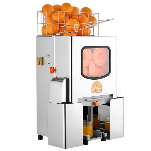 VEVOR Komercinė citrusinių vaisių sulčiaspaudė NS2000E-3, 120 W, nerūdijantis plienas, 50 x 34 x 78 cm