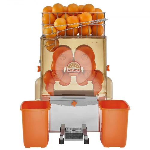 VEVOR Komercinė citrusinių vaisių sulčiaspaudė NS2000E-2, 120 W, nerūdijantis plienas, 65 x 42 x 78 cm