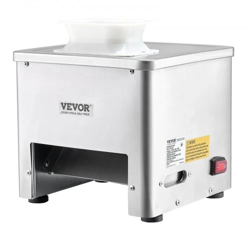 VEVOR Komercinė mėsos pjaustyklė DGQ-32B, 550 W, nerūdijantis plienas, 3,5 mm, 159 kg/val.