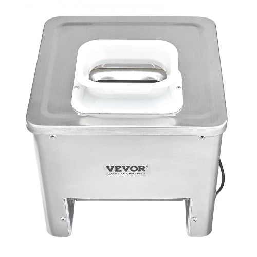 VEVOR Komercinė mėsos pjaustyklė DGQ-32B, 550 W, nerūdijantis plienas, 3,5 mm, 159 kg/val.