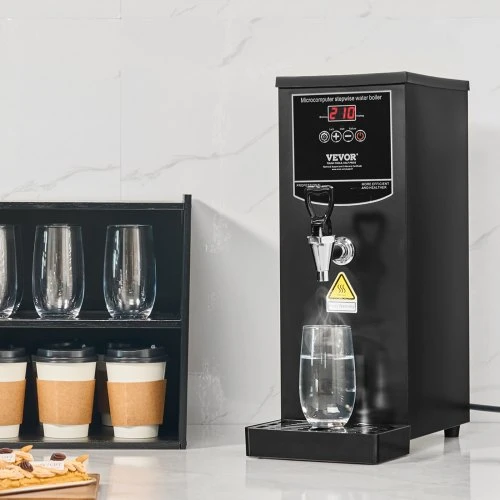 VEVOR Komercinis karšto vandens dozatorius KW-10SA, 10 l, 1500 W